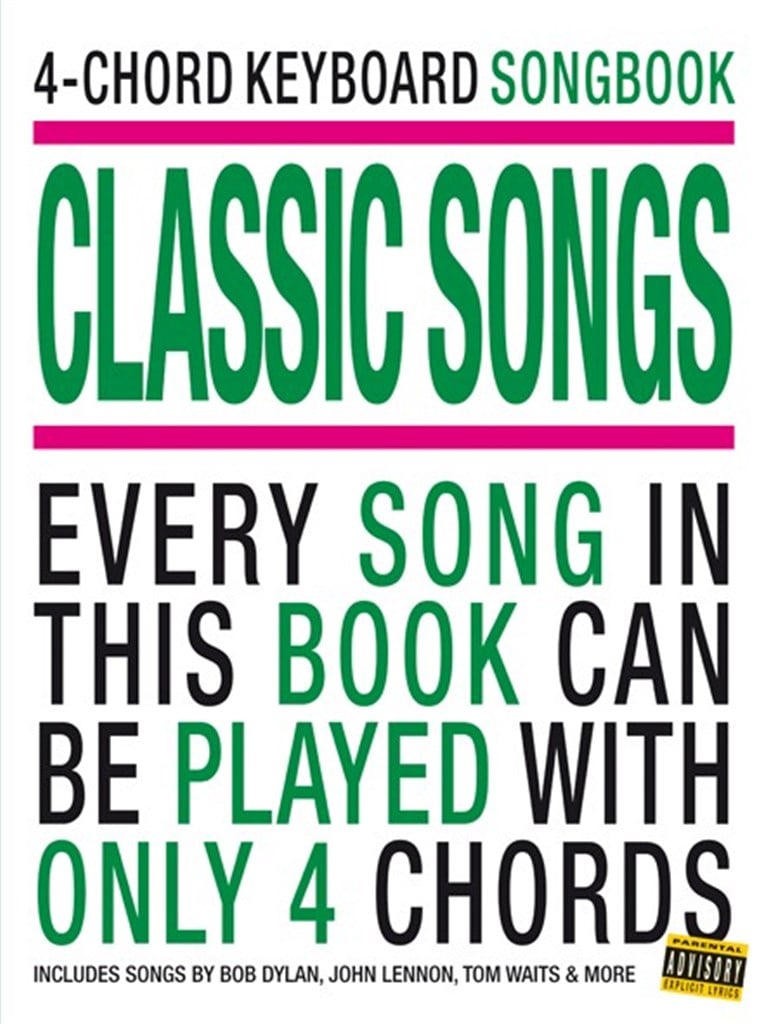 4-Chord Keyboard Songbook Classi